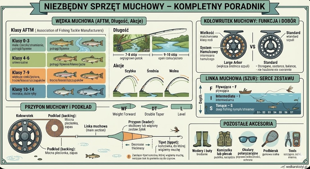 sprzęt muchowy