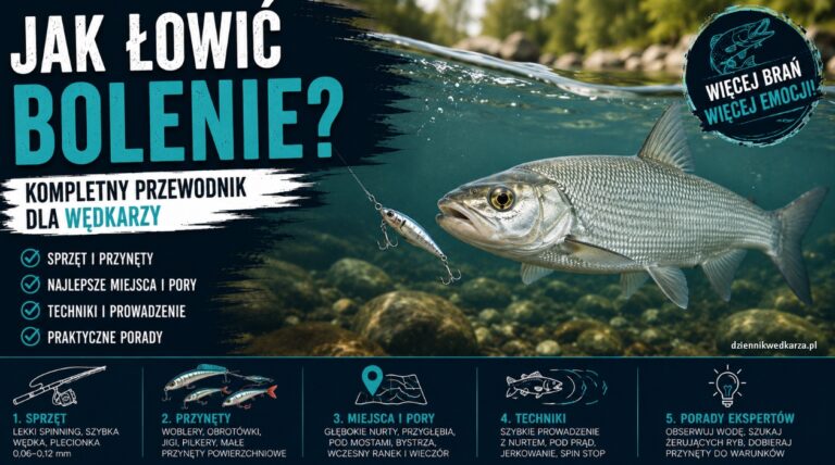 Jak łowić bolenie? Kompleksowy przewodnik dla wędkarza spinningowego