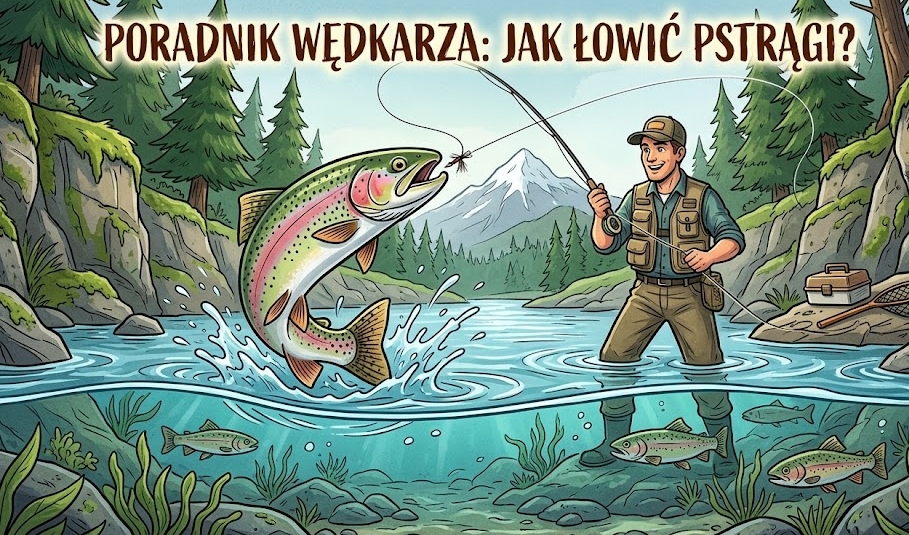 Jak łowić pstrągi