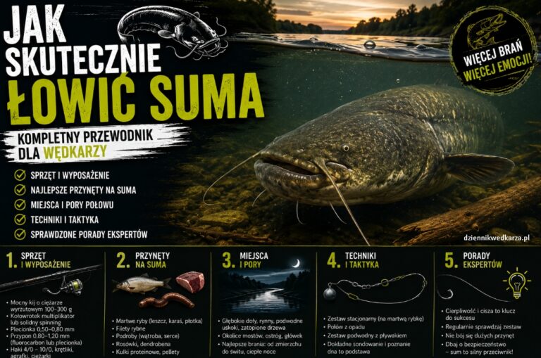 Jak skutecznie łowić suma