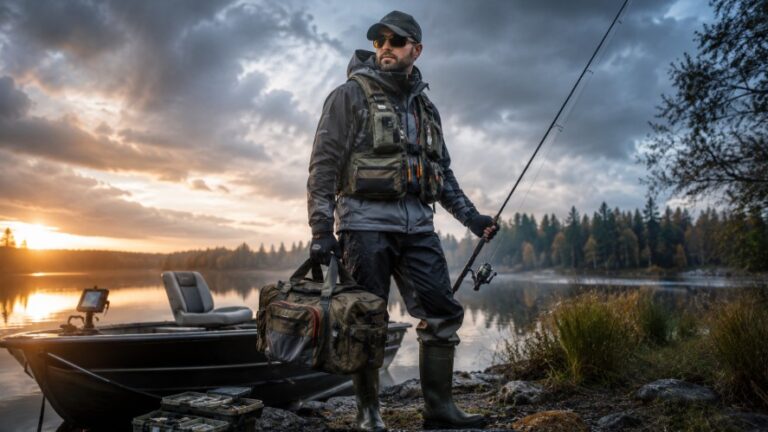 Odzież i akcesoria outdoorowe dla wędkarzy