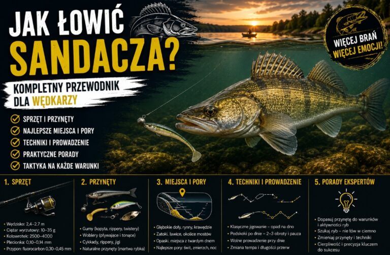 jak łowić sandacza