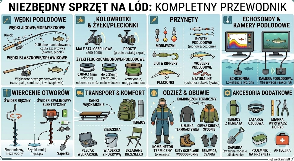 sprzęt na lód