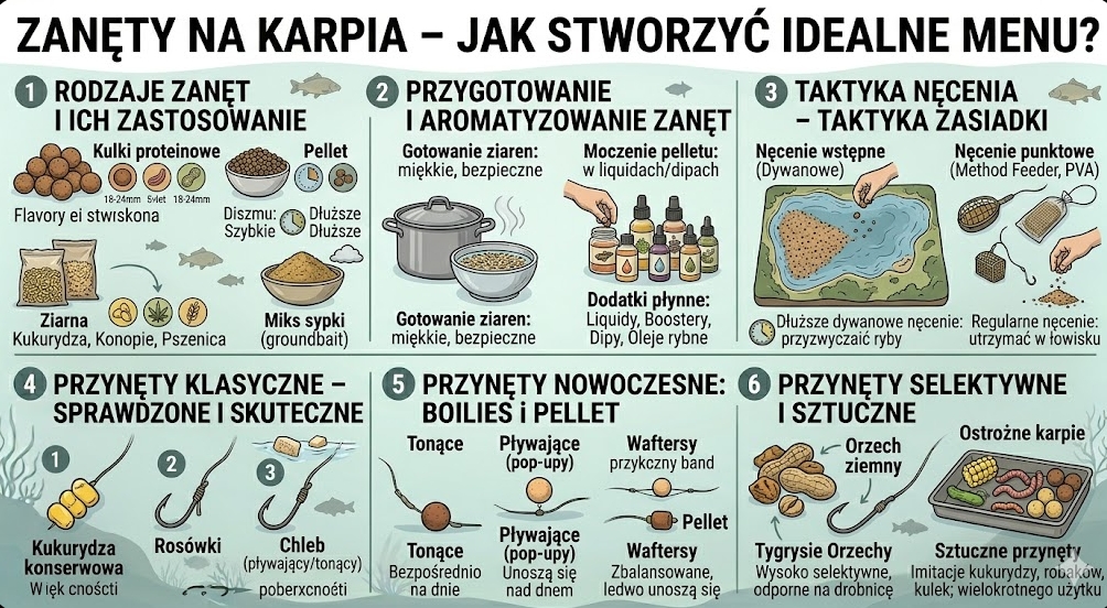 zanęty na karpia